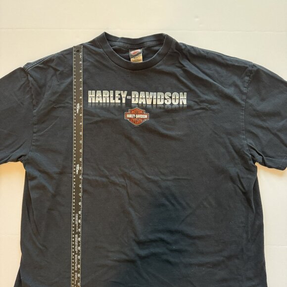 Vintage Y2K Harley Davidson 2009 New Orleans LA Louisiana Black Shirt Size 4XL - Picture 5 of 6